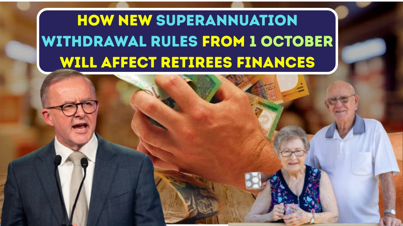Superannuation Withdrawal Rule
